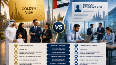 UAE Golden Visa vs Regular Residence Visa