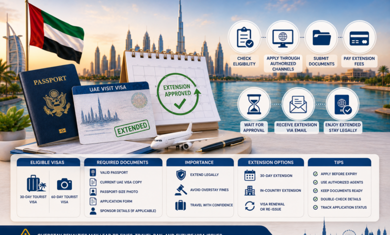 UAE Visit Visa Extension Guide 2026
