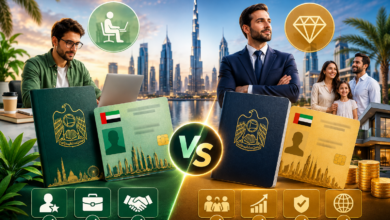 UAE Green Visa vs Golden Visa